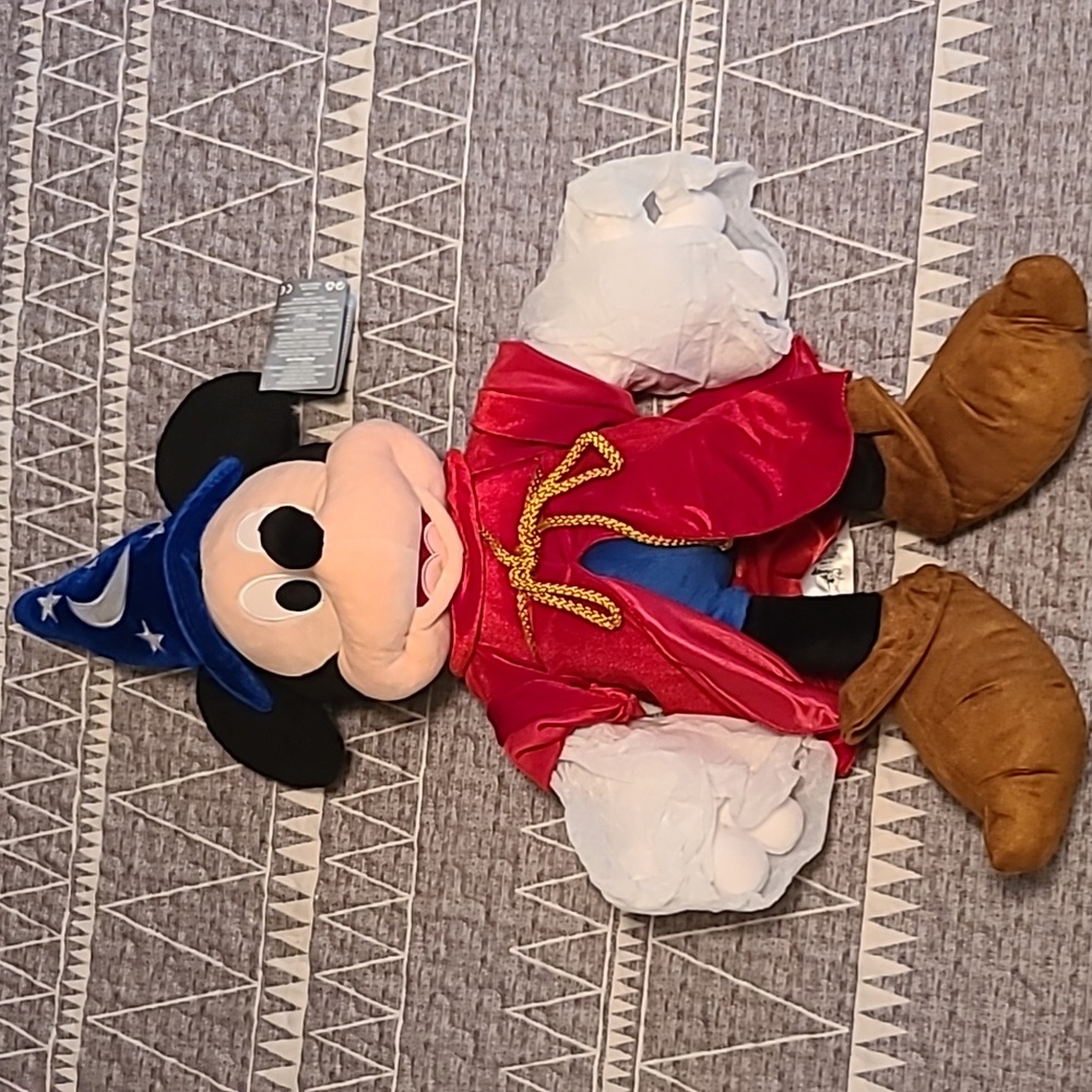 NWT Sorcerer Mickey Mouse Plush